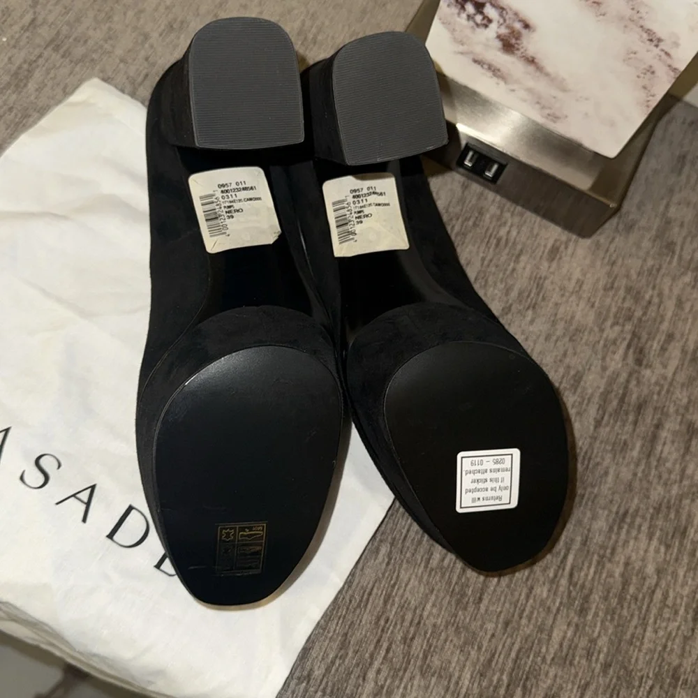 Casadei platform pumps new -retail price $995